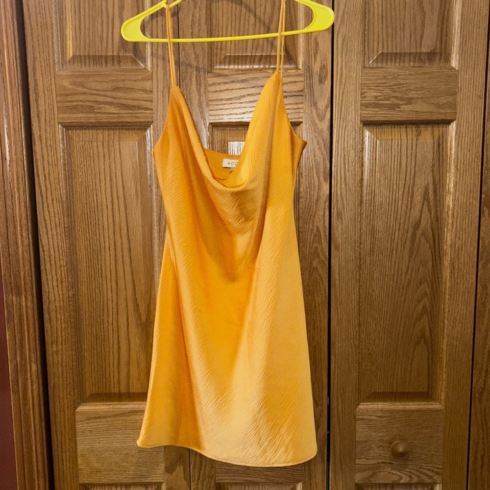 ACOA Gold Mini Dress